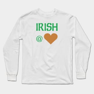 Irish At Heart Long Sleeve T-Shirt